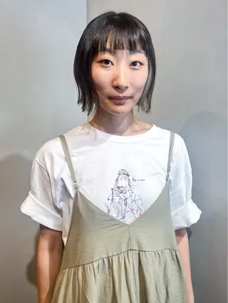 ショート カラー Aya/四条烏丸/ インナーカラーのヘアスタイル