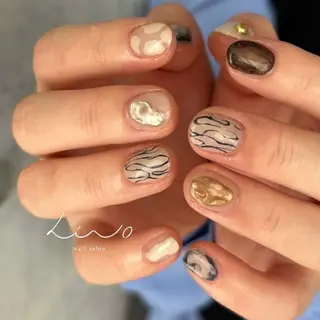 ネイル lino 大阪本町店のネイルデザイン