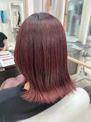 ミディアム カラー クロダ アカネのマツエク・マツパデザイン