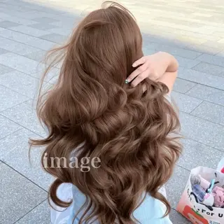 ロング カラー sia所属・Nene Murakamiのヘアスタイル