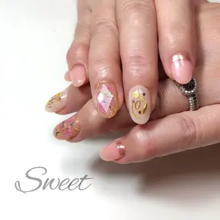 ネイル sweet 仲野陽子のネイルデザイン