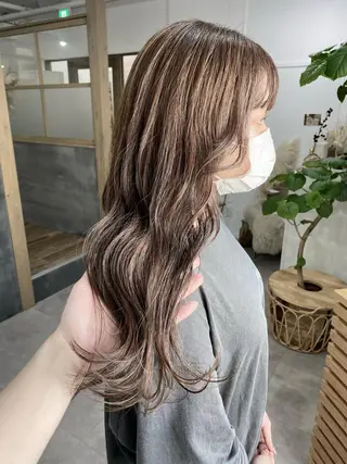 ロング カラー ヘアアレンジ ひなの .のその他イメージ