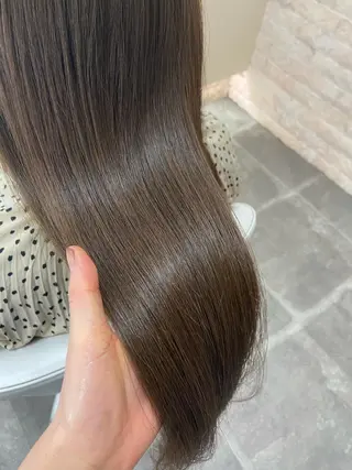 カラー ヘアアレンジ 眠れるヘッドスパ✨ chacoのヘアスタイル