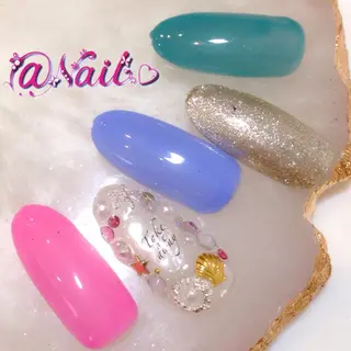 ネイル 小尾 栞のネイルデザイン