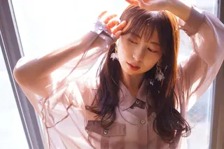 セミロング hoNua. 栄/透明感カラーのヘアスタイル