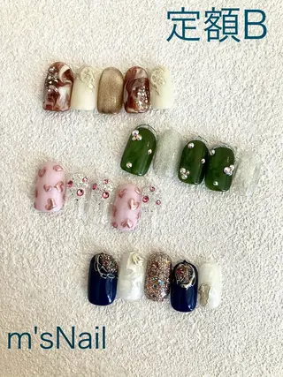 ネイル m'sNail 福岡西区 ネイルのネイルデザイン