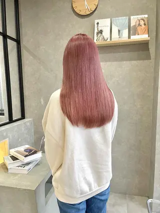 セミロング カラー 一ノ瀬 暁のヘアスタイル