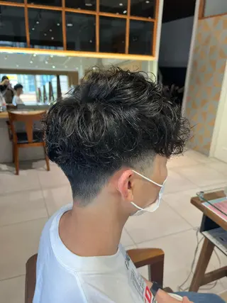 メンズ 鬼松沙弥 ❤︎メンズパーマのヘアスタイル
