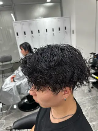 パーマ 🖤🤍石川 アイリ🤍🖤のヘアスタイル