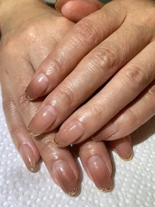 セミロング shandy nailのネイルデザイン