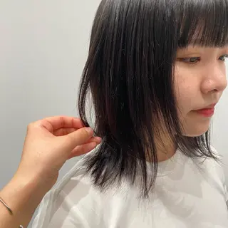 ミディアム 壁谷  加保理のヘアスタイル