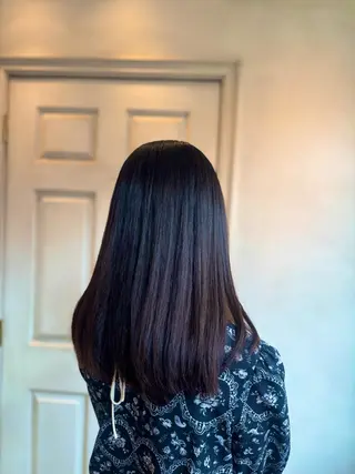 ロング 透明感カラー💜 モテ髪 空陽💙のヘアスタイル