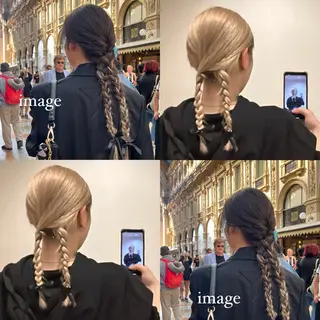 ヘアアレンジ カラーモデル募集中 🫧HONOKAのヘアスタイル