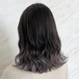 ミディアム カラー 顔周りカット/透明感 カラー🤍大塚蛍のヘアスタイル