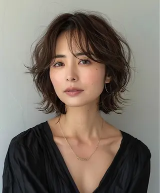 ショート カラー パーマ特化/カラー /ヒナのヘアスタイル