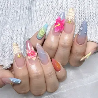 メンズ ネイル NAILサロン 木にいるのネイルデザイン