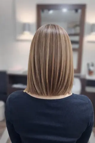 ミディアム 柏 康孝のヘアスタイル