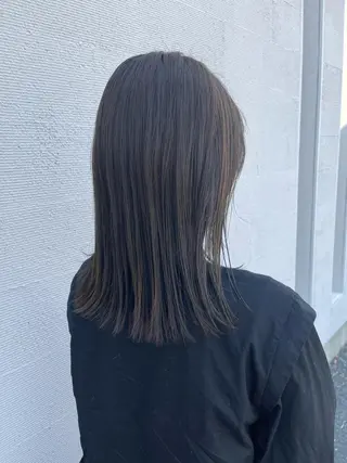 ロング 梶原 真帆のヘアスタイル