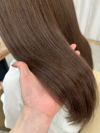 セミロング ボブ/縮毛矯正/艶髪 /さのまなみのヘアスタイル