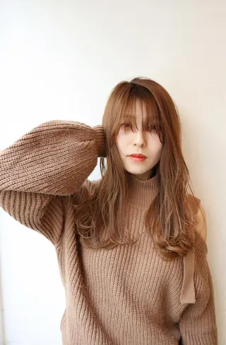 ロング 縮毛矯正の達人 山北 直哉のヘアスタイル
