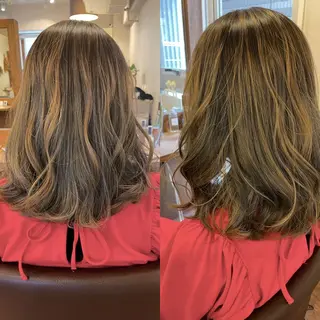 セミロング 加藤 泰輔のヘアスタイル