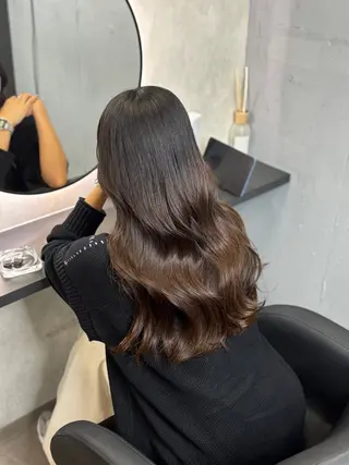 ロング カラー ヘアアレンジ 🫧新宿 髪質改善 /サスケ🫧のヘアスタイル