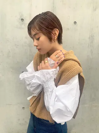 ショート 山本 晶大のヘアスタイル