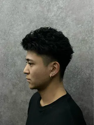 ショート パーマ 🔥シャドウパーマ 特化🔥勇斗のヘアスタイル