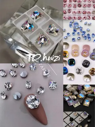 ショート めぐみのネイルサロン スタッフ練習のネイルデザイン