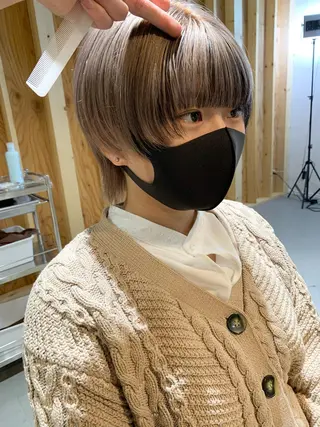 ショート カラー tension 【テンション】のヘアスタイル