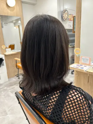 ミディアム カラー 🍟月舘りほ カラー/髪質改善🍟のヘアスタイル