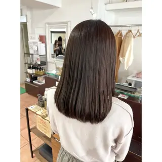 ミディアム カラー ヘアアレンジ 🦋エクステ/透明感 カラー🦋宮川莉央のヘアスタイル