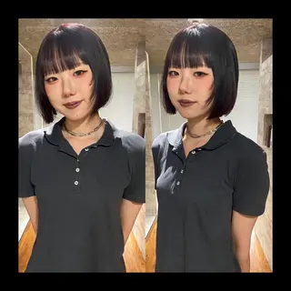 ショート カラー パーマ mai / linoah˚✧のヘアスタイル