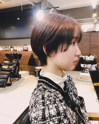 ショート カラー ヘアアレンジ メンズ特化✂️栗原 侑也のヘアスタイル