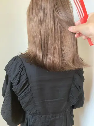 セミロング カラー 小木曽智美 /ボブ/ショートのヘアスタイル