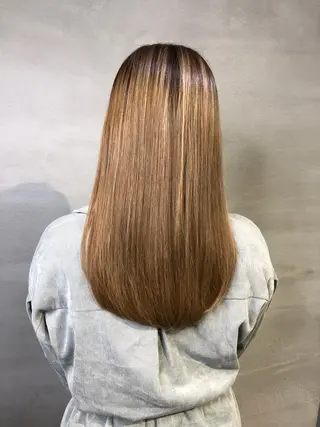 ロング くまがい みゆ【edge.】のヘアスタイル