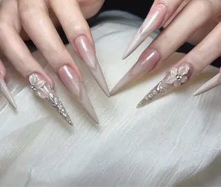 ネイル 長さだし専門 ありさのネイルデザイン