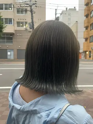 ミディアム ら んのヘアスタイル