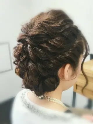 ヘアアレンジ 米澤 篤志のヘアスタイル