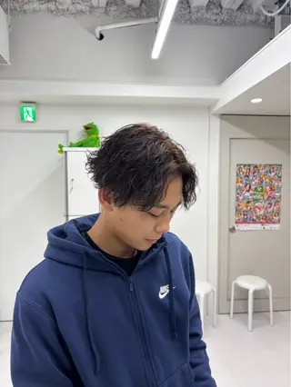 メンズ バレイヤージュ募集中 HAYATOのヘアスタイル