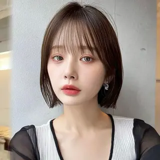 ショート ハイトーン✨ 縮毛矯正💎/あいりのヘアスタイル