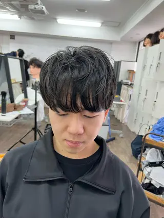 パーマ メンズ 髪質改善/ メンズカット・パーマのヘアスタイル
