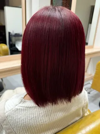 セミロング カラー KAORI 💐🤍のヘアスタイル