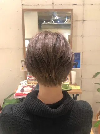 ショート ひろせ かなのヘアスタイル