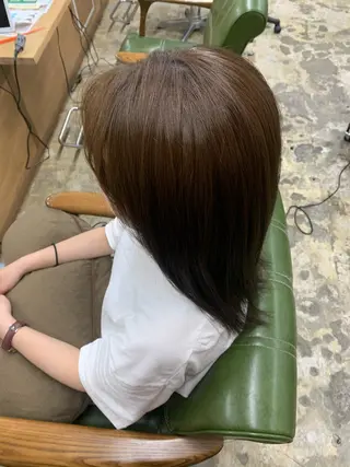 カラー Rosso獨協大学前 YUNAのヘアスタイル