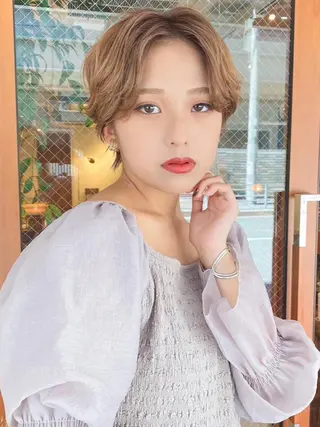 ショート カラー ✨髪質改善特化✨ Grand Linkのヘアスタイル