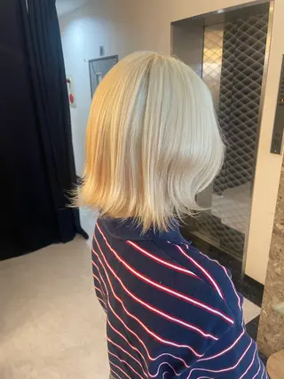 ミディアム 福岡美容室【pia】 タイヘイのヘアスタイル