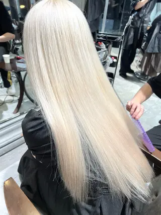 セミロング カラー ヘアアレンジ 🌈インナーカラー ‘ショウマ’🌈のヘアスタイル