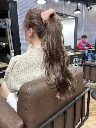 ロング カラー ARCANAブリーチ ダブルカラー🌟原宿のヘアスタイル