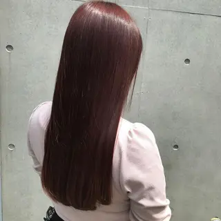 ロング カラー 🫧うる艶トレンド 🫧透明感カラーのヘアスタイル